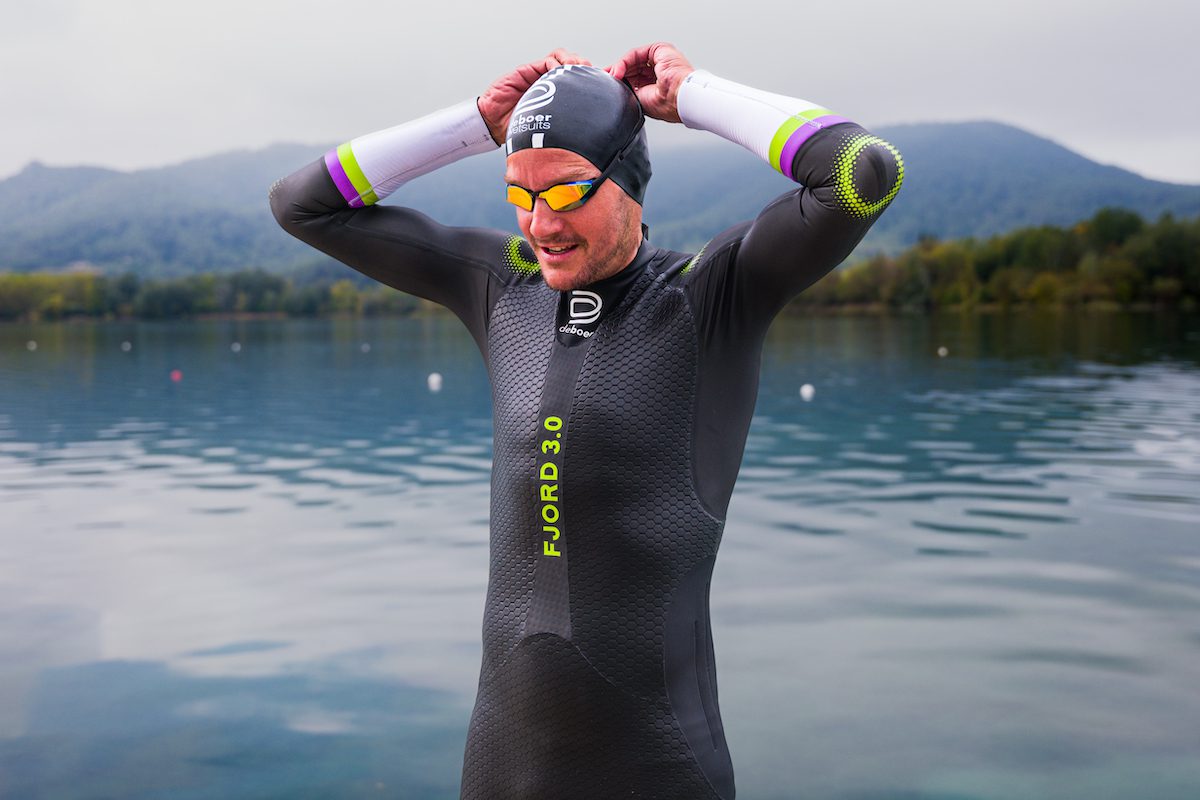 Atleet bij open water